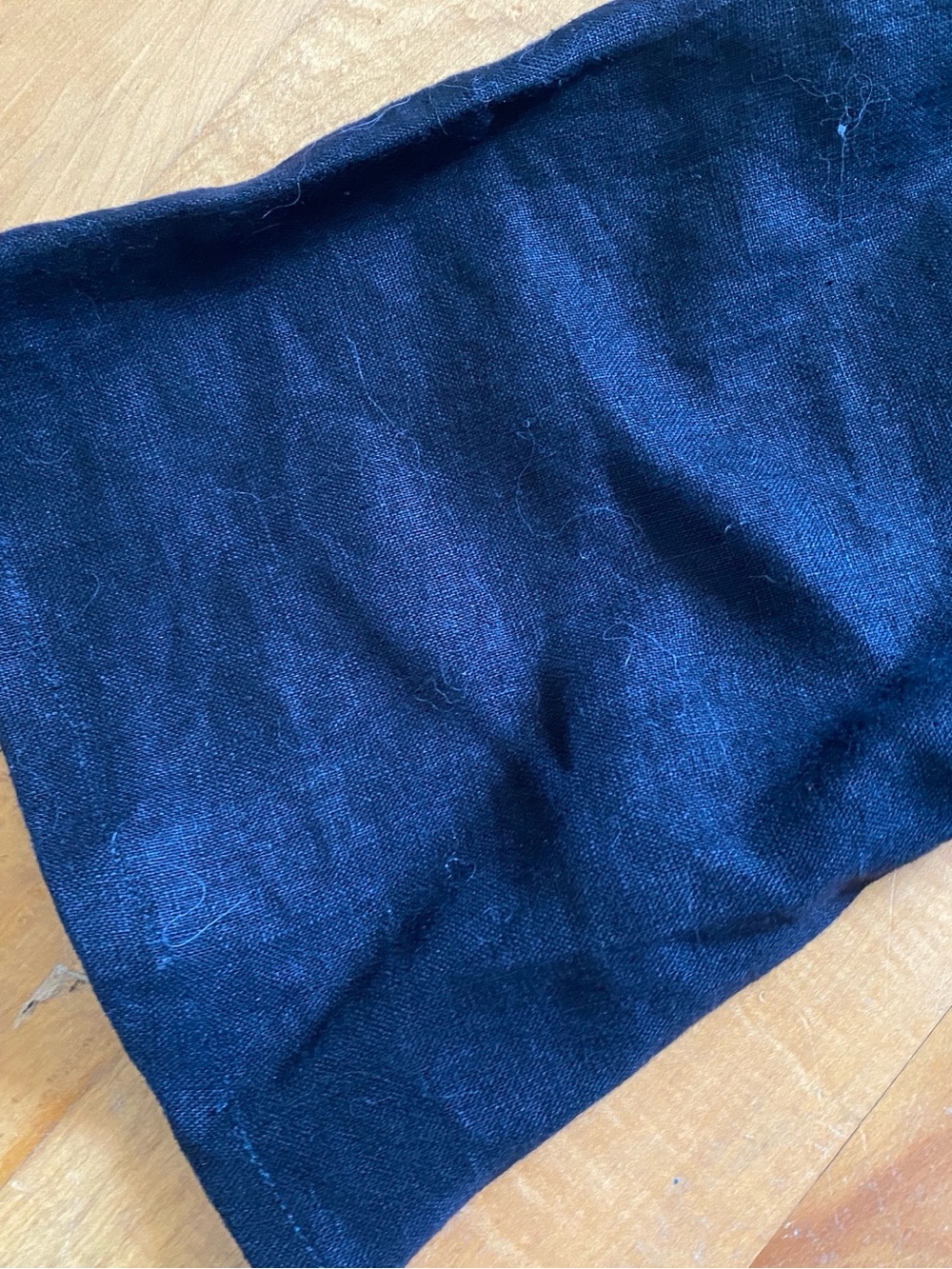 Linen Ruffle Tie Crop Top - Picture 4 of 5
